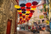 En compagnie des parapluies